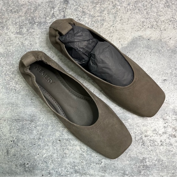 A.Emery Olgi Flats Grey Suede 40 - Picture 3 of 7